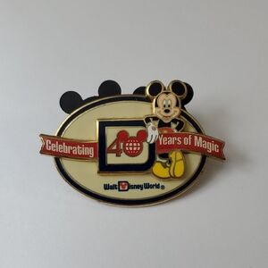 Walt Disney World 40th Anniversary Pin